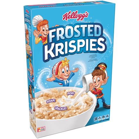 How much fat is in cereals ready-to-eat, kellogg, kellogg's frosted rice krispies - calories, carbs, nutrition