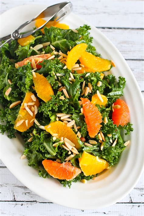 How much fat is in chard kale orange salad - calories, carbs, nutrition