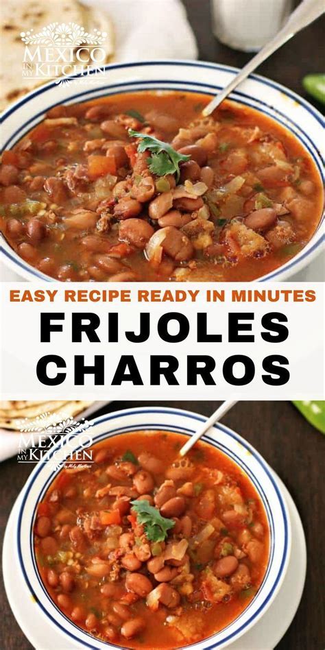 How much fat is in charro beans - calories, carbs, nutrition