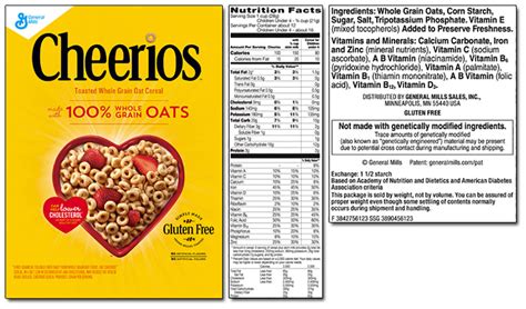 How much fat is in cheerios energy bar - calories, carbs, nutrition