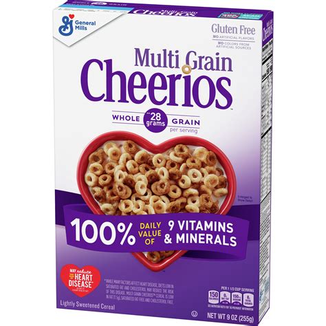 How much fat is in cheerios with whole grain - calories, carbs, nutrition
