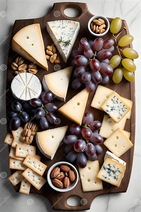 How much fat is in cheese, crackers and grapes - calories, carbs, nutrition