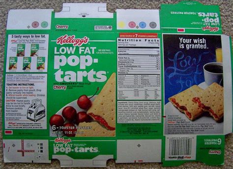 How much fat is in cherry pop-tarts - calories, carbs, nutrition