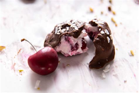 How much fat is in cherry yogurt bites - calories, carbs, nutrition