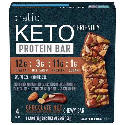 How much fat is in chewy nut bar - calories, carbs, nutrition