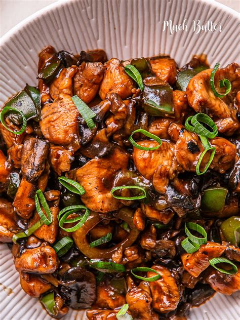 How much fat is in chicken and mushroom stir fry - calories, carbs, nutrition