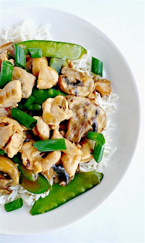 How much fat is in chicken and snow pea stir-fry - calories, carbs, nutrition