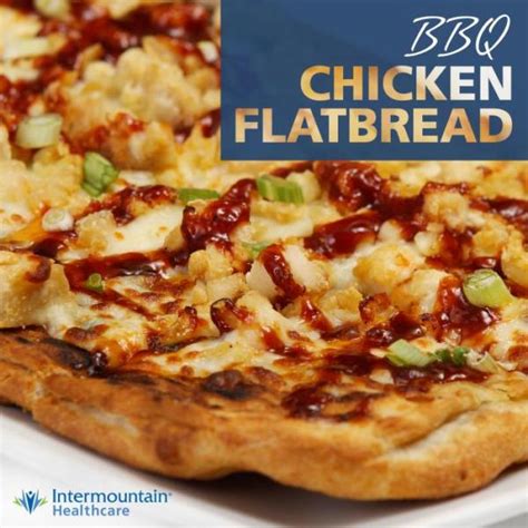 How much fat is in chicken bbq cheddar flatbread - calories, carbs, nutrition