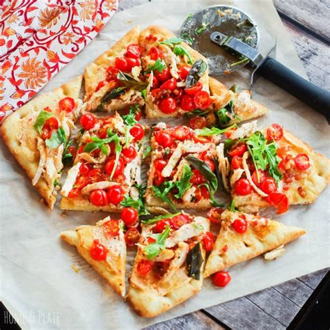 How much fat is in chicken blt flatbread - calories, carbs, nutrition