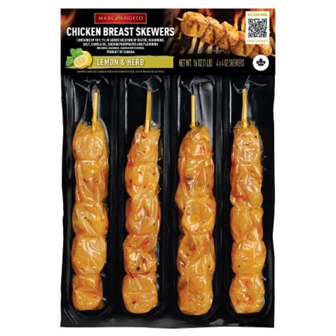 How much fat is in chicken breast rndm lemon pepper skewer 1 ea - calories, carbs, nutrition