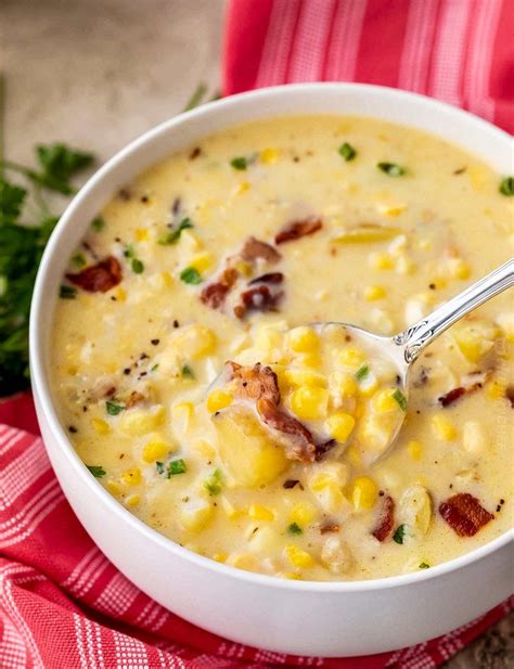 How much fat is in chicken corn chowder - calories, carbs, nutrition