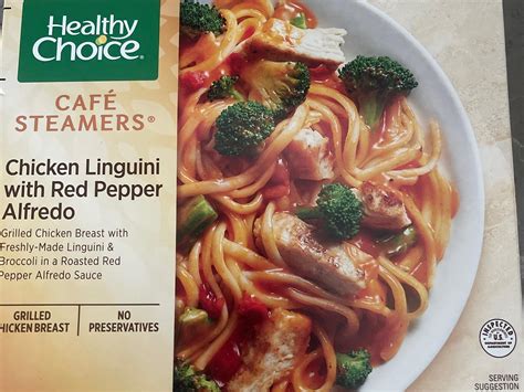 How much fat is in chicken linguini with red pepper alfredo - calories, carbs, nutrition