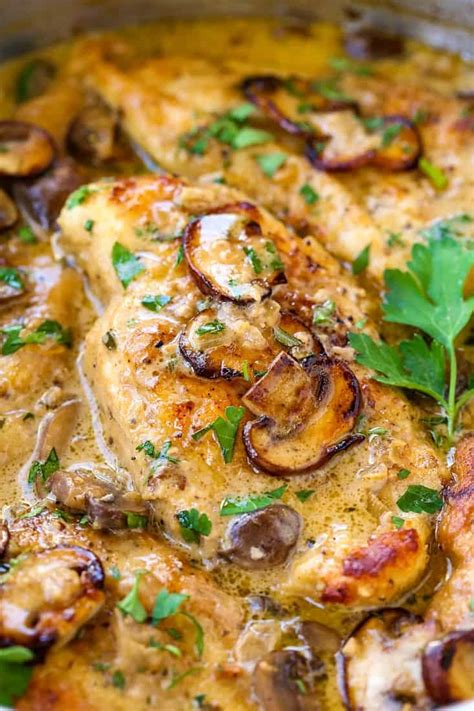 How much fat is in chicken marsala - calories, carbs, nutrition