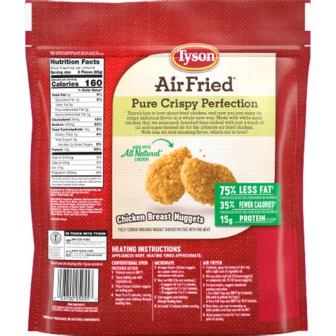 How much fat is in chicken nuggets - 4 oz. - calories, carbs, nutrition