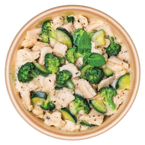 How much fat is in chicken parmesan basil salad cup - calories, carbs, nutrition