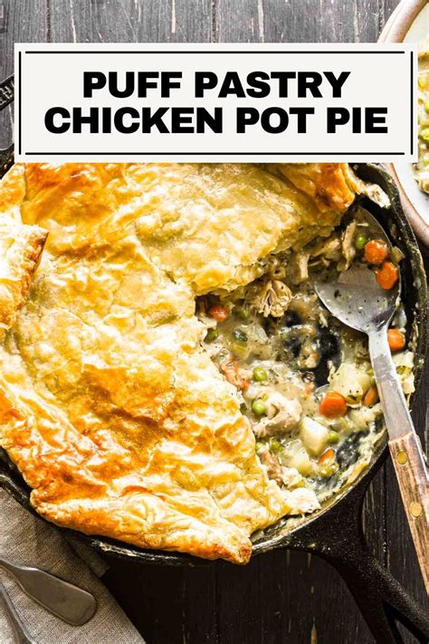 How much fat is in chicken pot pie puff pastry fp slc=4x6 - calories, carbs, nutrition
