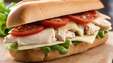 How much fat is in chicken provolone sub - calories, carbs, nutrition