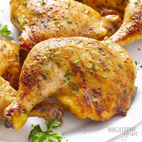 How much fat is in chicken quarter cacciatora - calories, carbs, nutrition