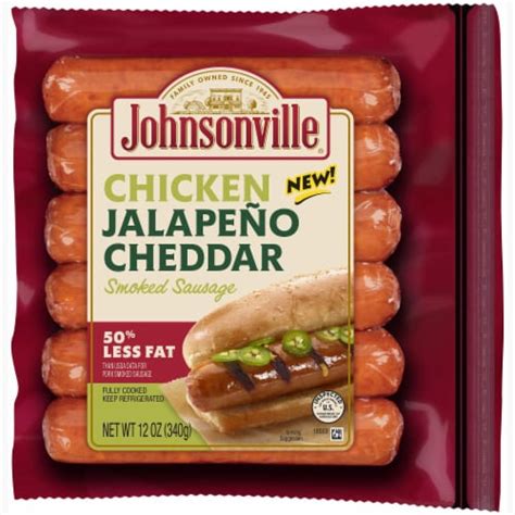 How much fat is in chicken sausage jalapeno - calories, carbs, nutrition