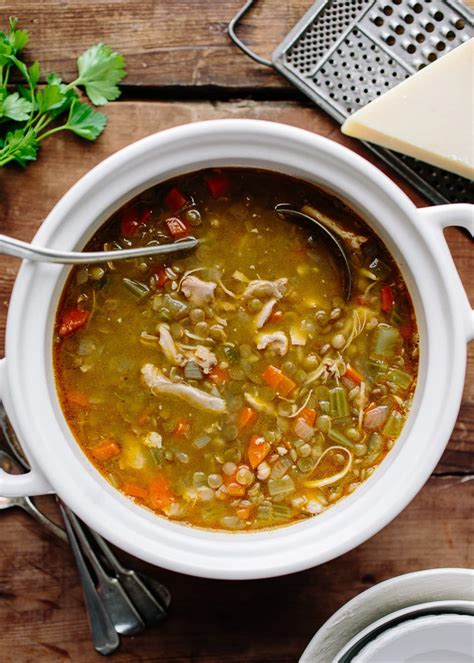 How much fat is in chicken soup with lentils & swiss chard - calories, carbs, nutrition