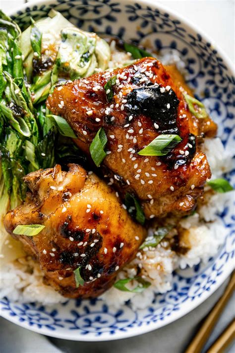 How much fat is in chicken thigh shoyu scallion - calories, carbs, nutrition