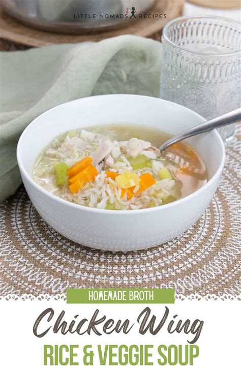 How much fat is in chicken wing soup - small - calories, carbs, nutrition