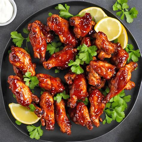 How much fat is in chicken wings bbq 12 ea - calories, carbs, nutrition