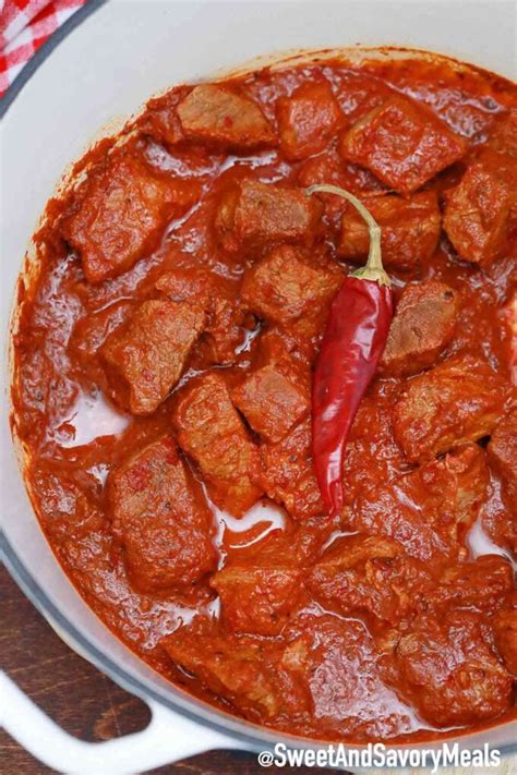 How much fat is in chili colorado (44898.1) - calories, carbs, nutrition