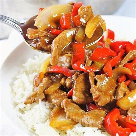 How much fat is in chinese pepper steak, stir fried - calories, carbs, nutrition