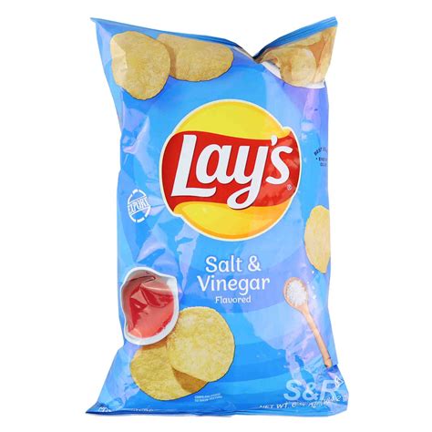 How much fat is in chips, salt vinegar, frito lay - calories, carbs, nutrition