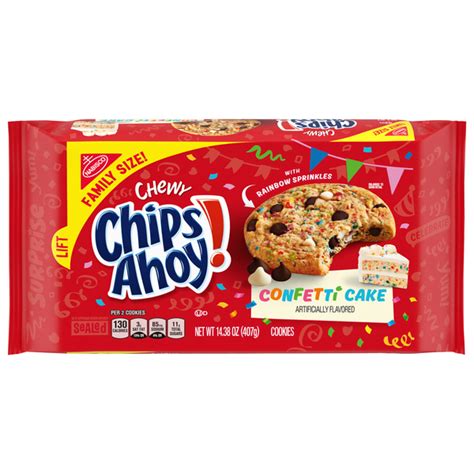 How much fat is in chips ahoy chewy - calories, carbs, nutrition