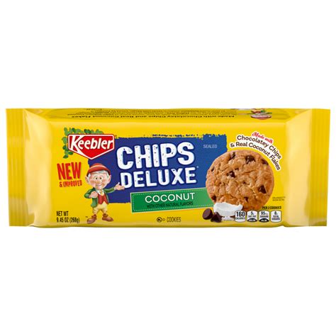 How much fat is in chips deluxe cookies - calories, carbs, nutrition