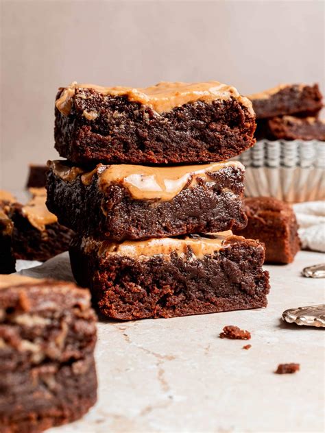 How much fat is in choc peanut butter brownie - calories, carbs, nutrition