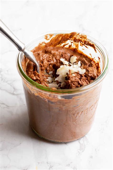 How much fat is in chocolada overnight oats - calories, carbs, nutrition