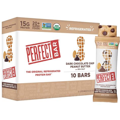 How much fat is in chocolate chip peanut protein bar - calories, carbs, nutrition