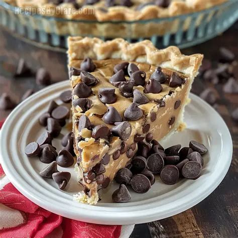 How much fat is in chocolate chip pie - calories, carbs, nutrition