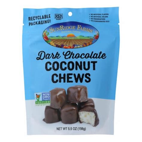 How much fat is in chocolate coconut chew - calories, carbs, nutrition