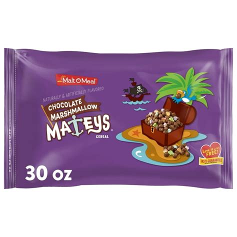 How much fat is in chocolate marshmallow mateys - calories, carbs, nutrition