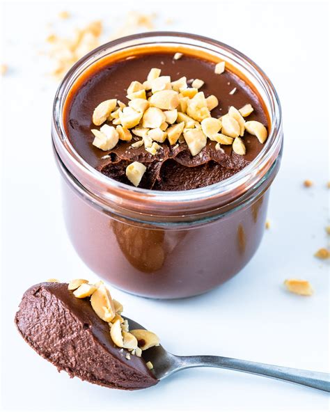 How much fat is in chocolate peanut butter mousse - calories, carbs, nutrition