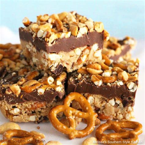How much fat is in chocolate peanut butter pretzel bar - calories, carbs, nutrition