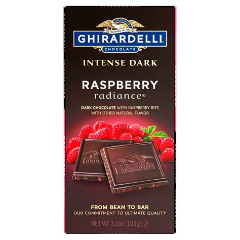 How much fat is in chocolate raspberry bar - calories, carbs, nutrition