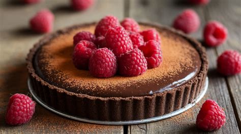 How much fat is in chocolate raspberry tartlet - calories, carbs, nutrition