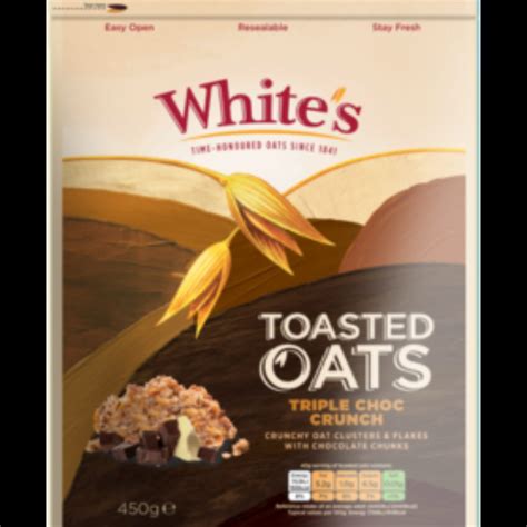 How much fat is in chocolate toasted oats - calories, carbs, nutrition
