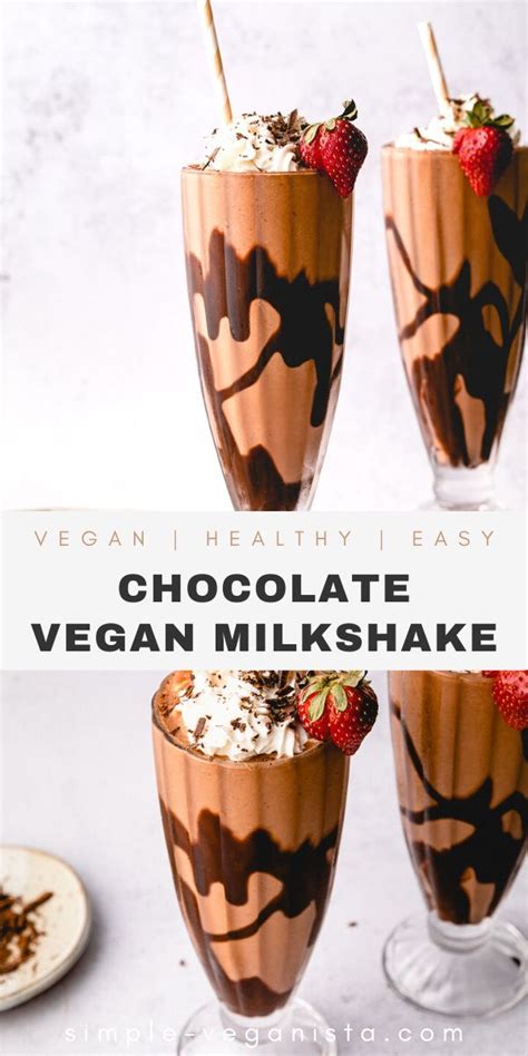 How much fat is in chocolate vegan shake - calories, carbs, nutrition