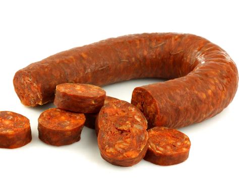 How much fat is in chorizo sausage - calories, carbs, nutrition