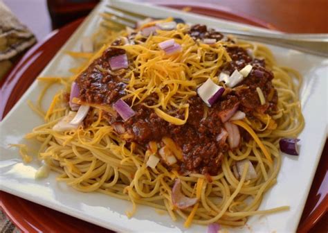 How much fat is in cincinnati chili pasta bar - calories, carbs, nutrition