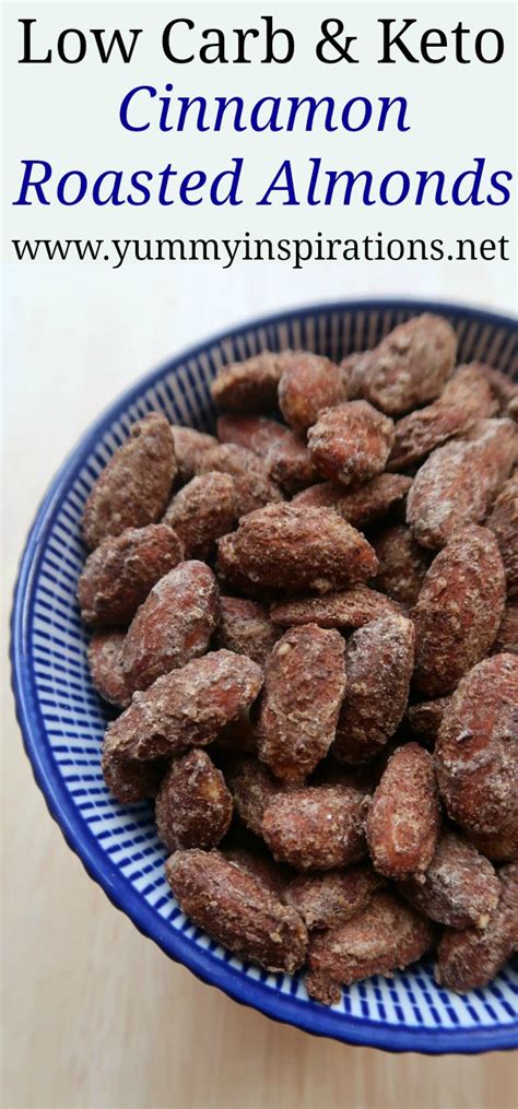How much fat is in cinnamon roast almonds - calories, carbs, nutrition