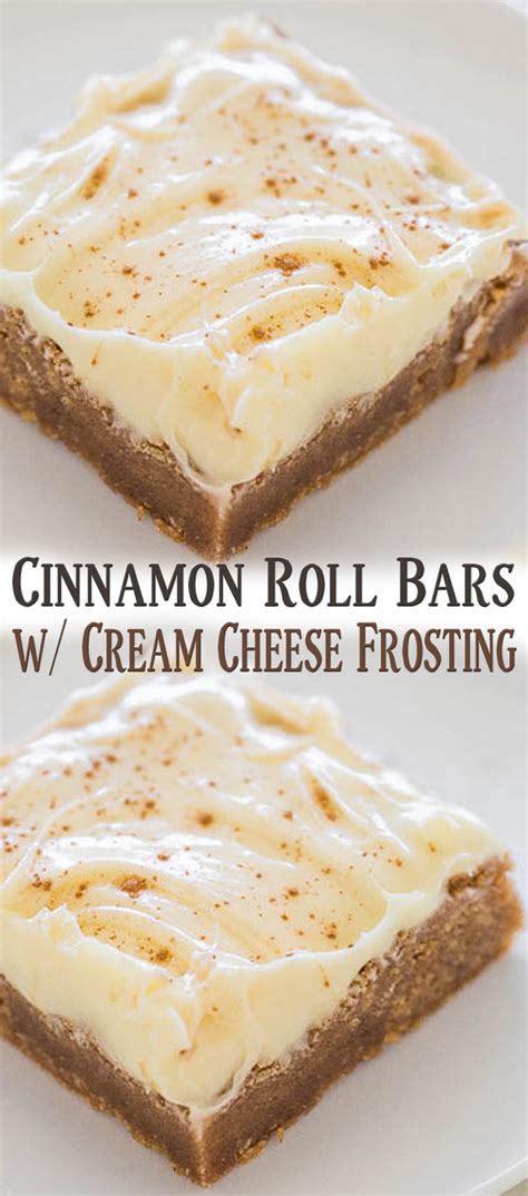 How much fat is in cinnamon roll bar - calories, carbs, nutrition