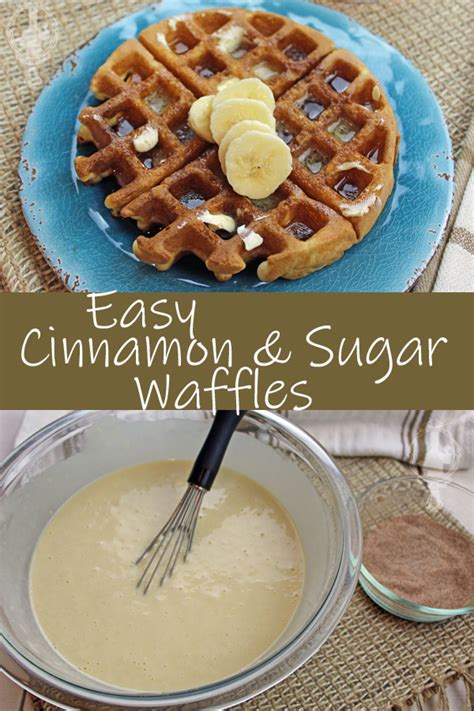 How much fat is in cinnamon waffles - calories, carbs, nutrition