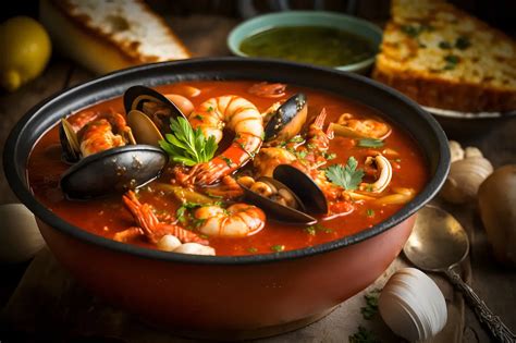 How much fat is in cioppino broth - calories, carbs, nutrition